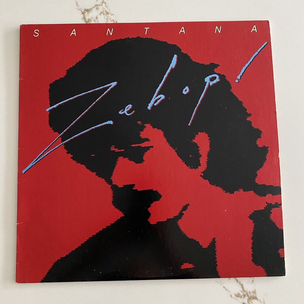 3/$21 Vintage Santana ‎– Zebop 1981 Vinyl LP Columbian Record